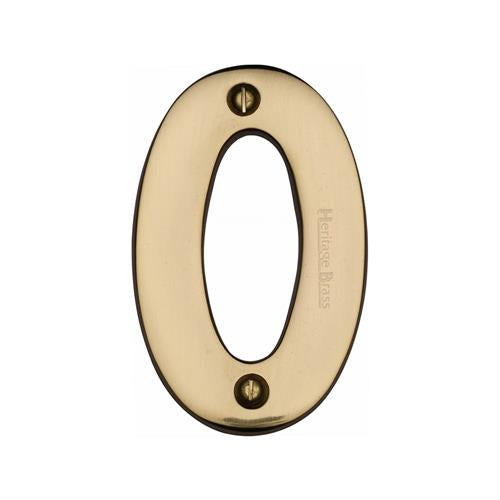 M.Marcus Heritage Brass - Polished Brass Numbers