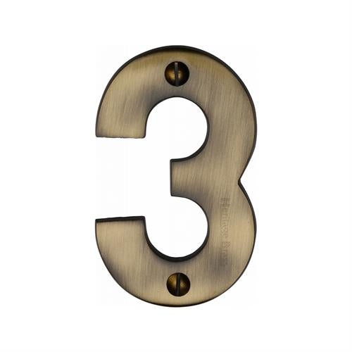 M.Marcus Heritage Brass - Antique Brass Numbers