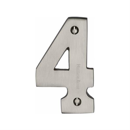 M.Marcus Heritage Brass - Satin Nickel Numbers