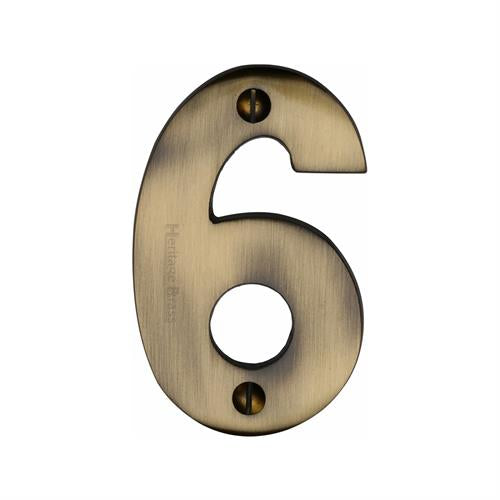 M.Marcus Heritage Brass - Antique Brass Numbers