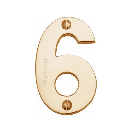 M.Marcus Heritage Brass - Polished Brass Numbers