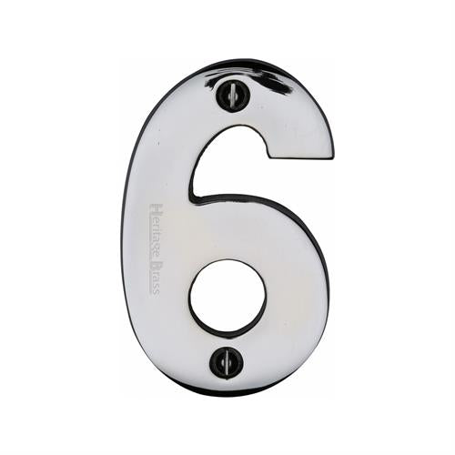 M.Marcus Heritage Brass - Polished Chrome Numbers