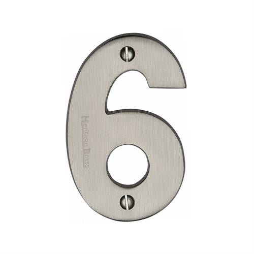M.Marcus Heritage Brass - Satin Nickel Numbers