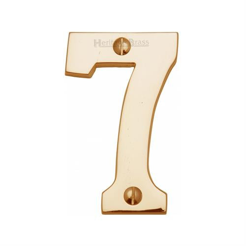 M.Marcus Heritage Brass - Polished Brass Numbers