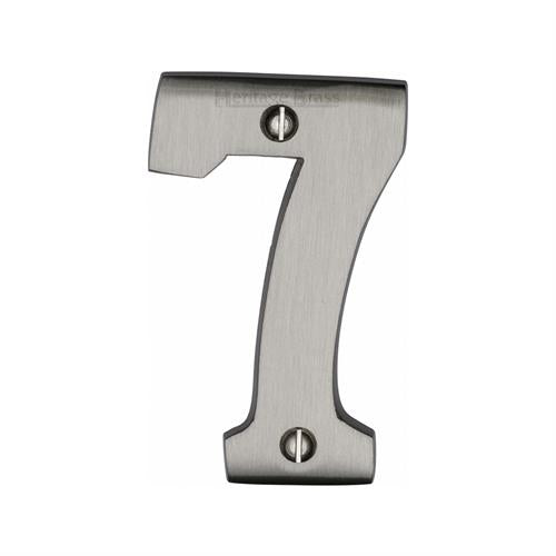 M.Marcus Heritage Brass - Satin Nickel Numbers