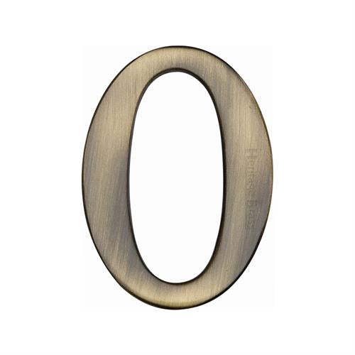 M.Marcus Heritage Brass Self-Adhesive Numbers