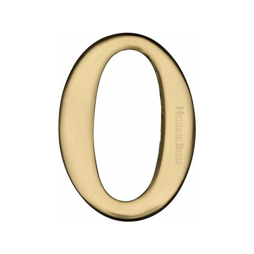 M.Marcus Heritage Brass Self-Adhesive Numbers