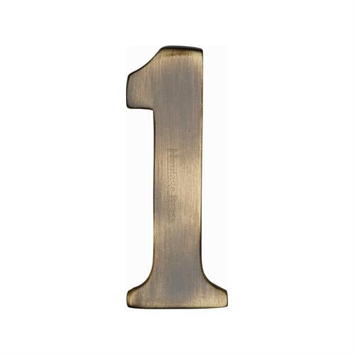 M.Marcus Heritage Brass Self-Adhesive Numbers