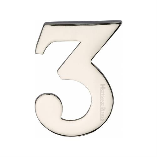 M.Marcus Heritage Brass Self-Adhesive Numbers