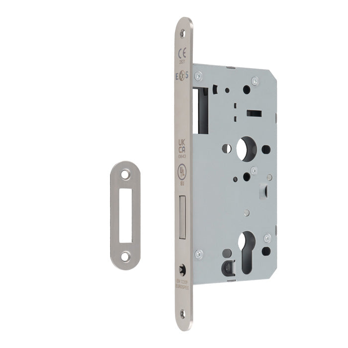 Carlisle Brass Eurospec DIN DLX Radius Deadlock - 55mm