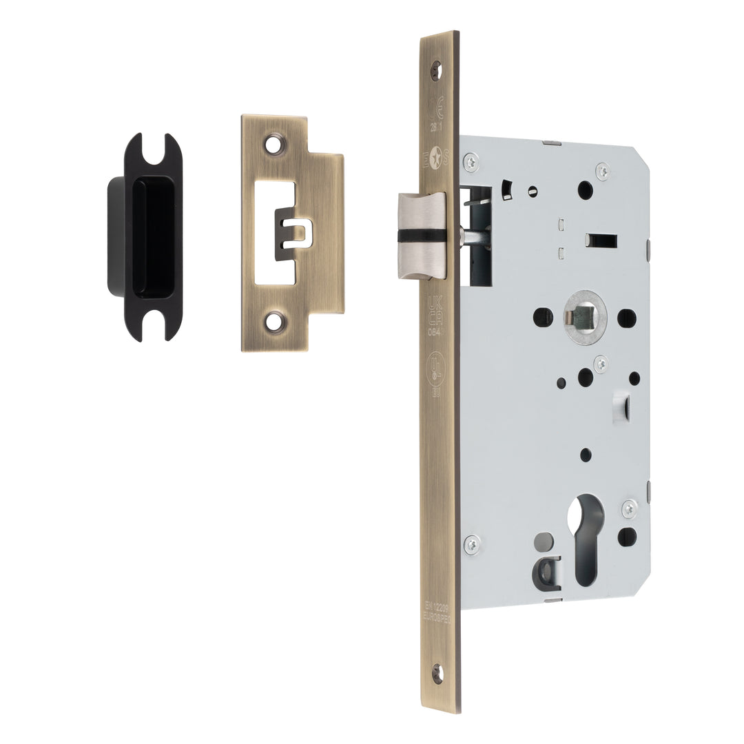 Carlisle Brass Eurospec DIN DLX Square Latch - 60mm - itfitz
