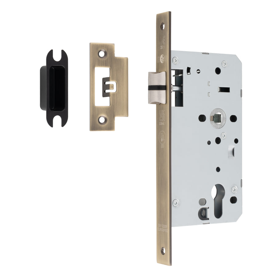 Carlisle Brass Eurospec DIN DLX Square Latch - 60mm - itfitz