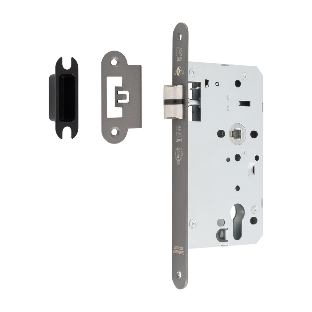 Carlisle Brass Eurospec DIN DLX Radius Latch - 60mm - itfitz