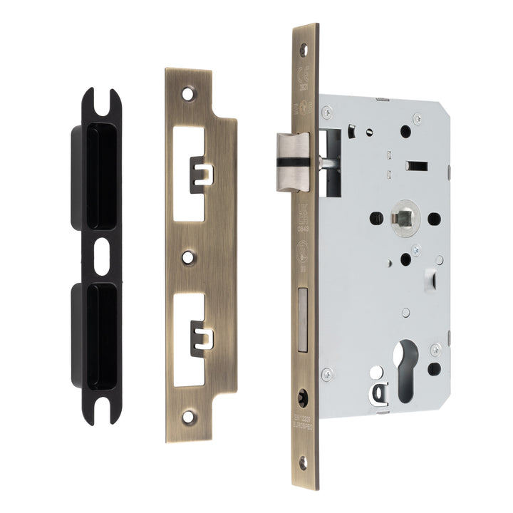 Carlisle Brass Eurospec DIN DLX Square Sashlock - 60mm - itfitz