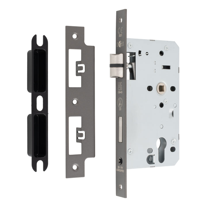 Carlisle Brass Eurospec DIN DLX Square Escape Lock - 60mm - itfitz