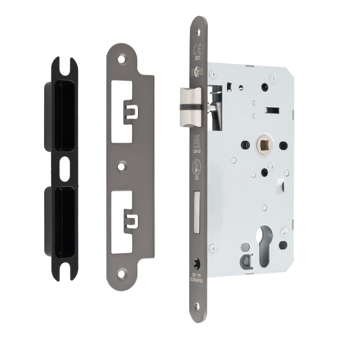 Carlisle Brass Eurospec DIN DLX Radius Escape Lock - 60mm - itfitz