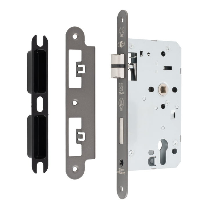 Carlisle Brass Eurospec DIN DLX Radius Escape Lock - 60mm - itfitz