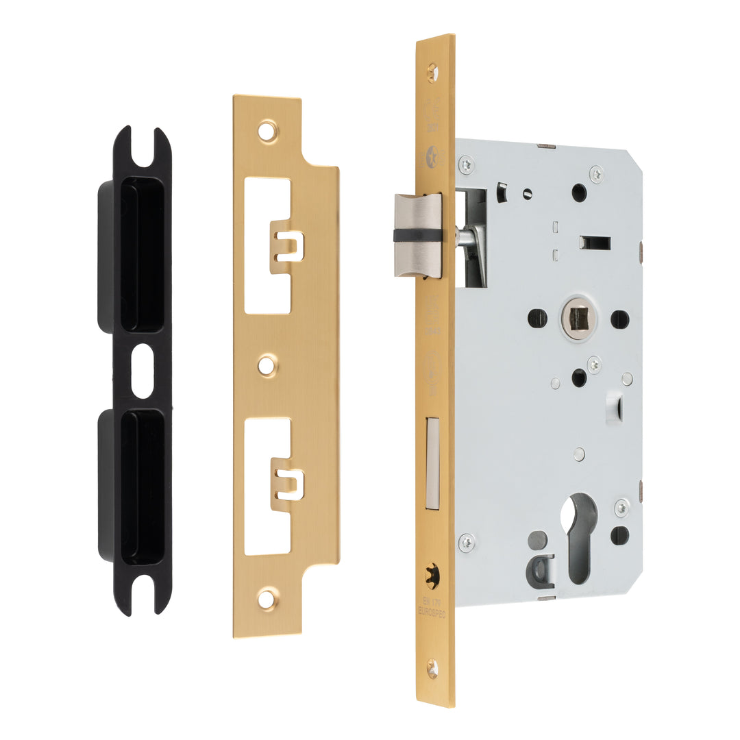 Carlisle Brass Eurospec DIN DLX Square Escape Lock - 60mm - itfitz