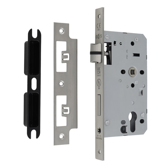 Carlisle Brass Eurospec DIN DLX Square Escape Lock - 60mm