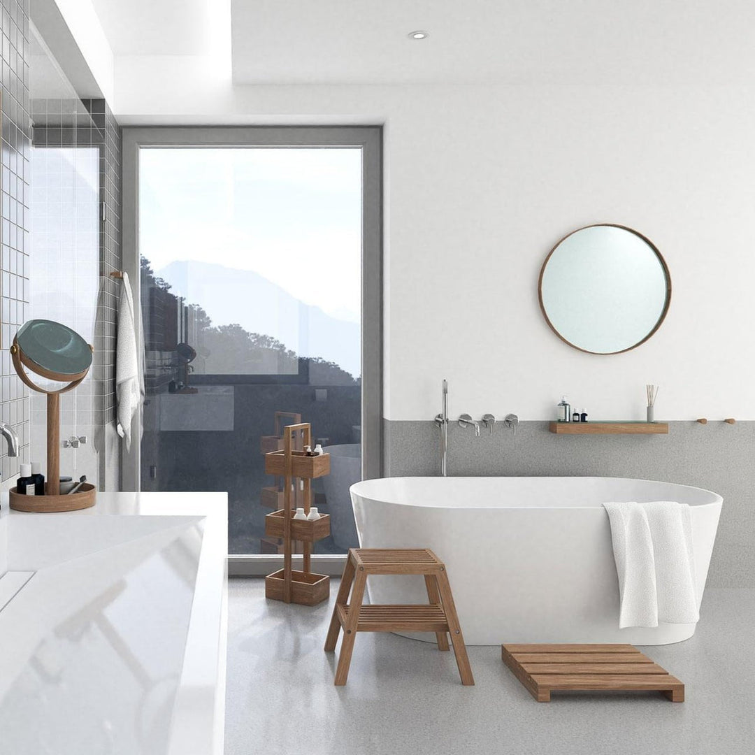 WIREWORKS 62004 Oak Bathroom Duck Board