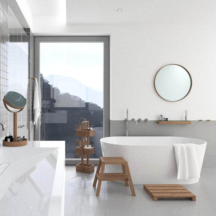 WIREWORKS 62004 Oak Bathroom Duck Board