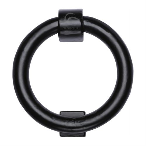 M.Marcus Black Iron Rustic FB339 Ring Door Knocker