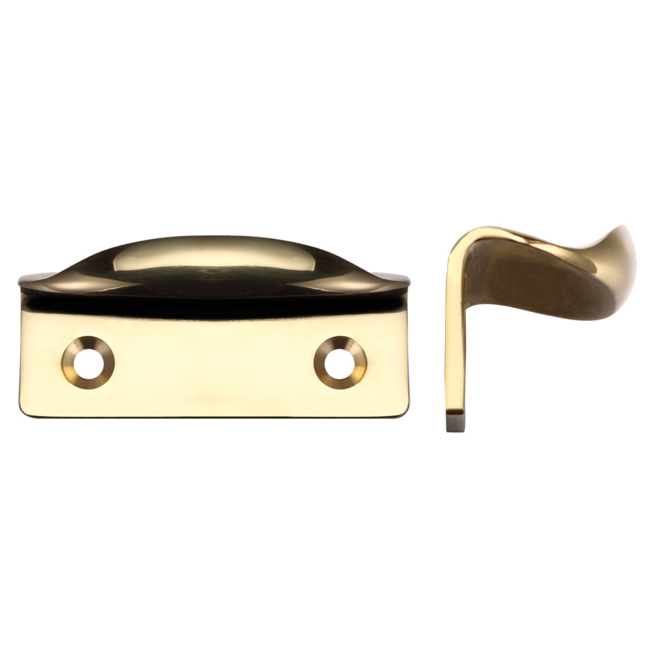 Fulton and Bray FB35 Window Sash Lift Polished Brass - itfitz