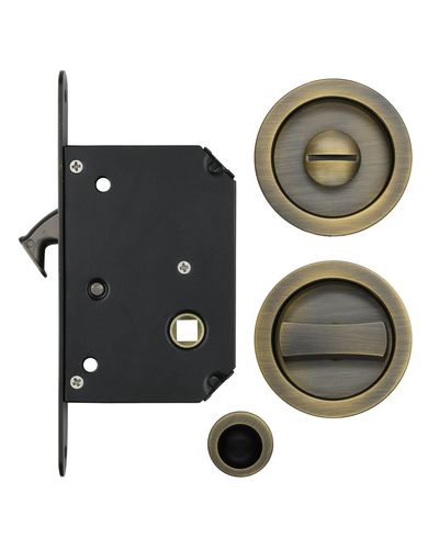 Fulton and Bray FB81 Sliding Door Lock Set