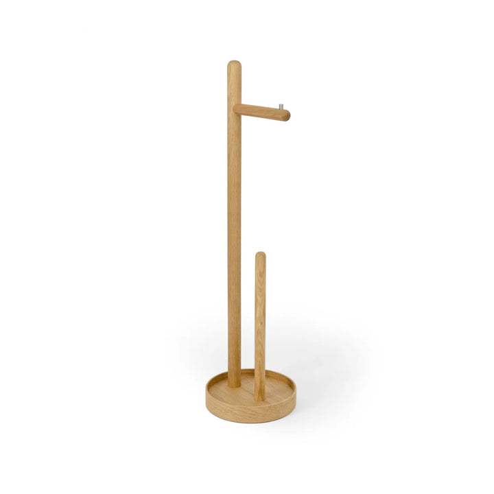 WIREWORKS Yoku Free Standing Toilet Roll Holder