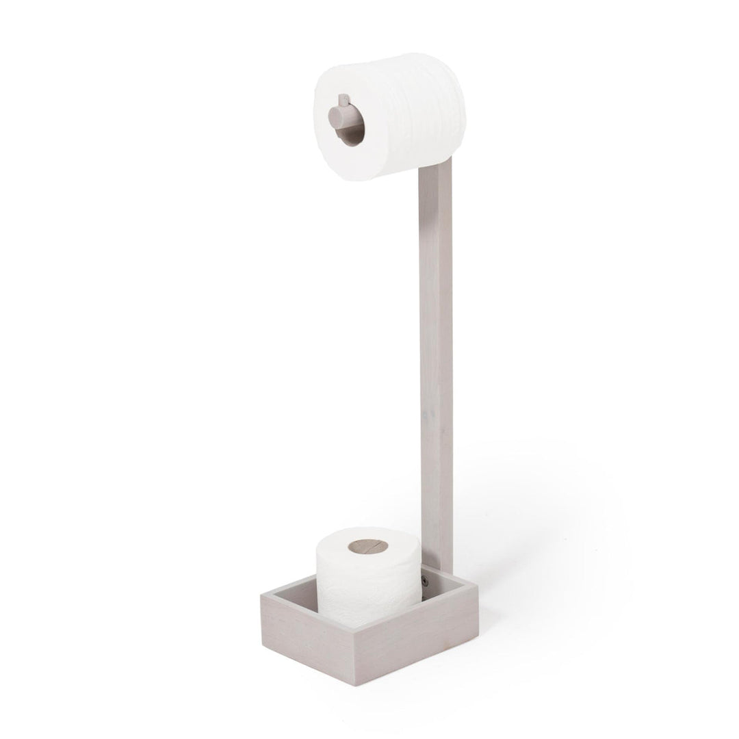 WIREWORKS 65004 Oyster Mezza Free Standing Toilet Roll Holder