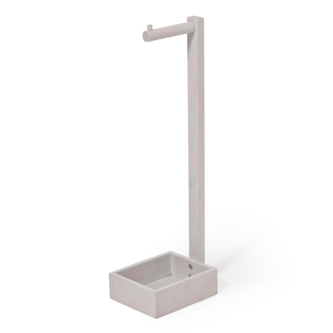 WIREWORKS 65004 Oyster Mezza Free Standing Toilet Roll Holder