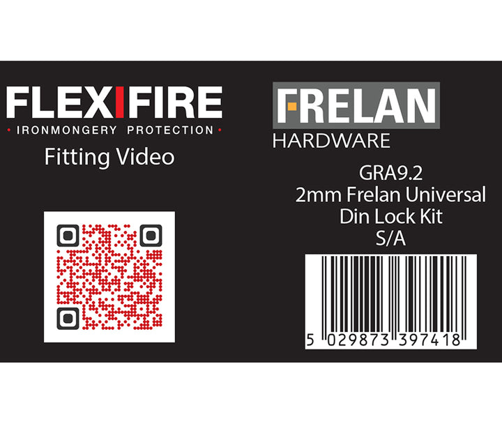 Frelan Jedo European DIN Radius Cylinder Nightlatch - itfitz
