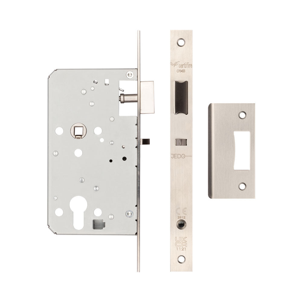 Frelan Jedo European DIN Square Cylinder Nightlatch - itfitz