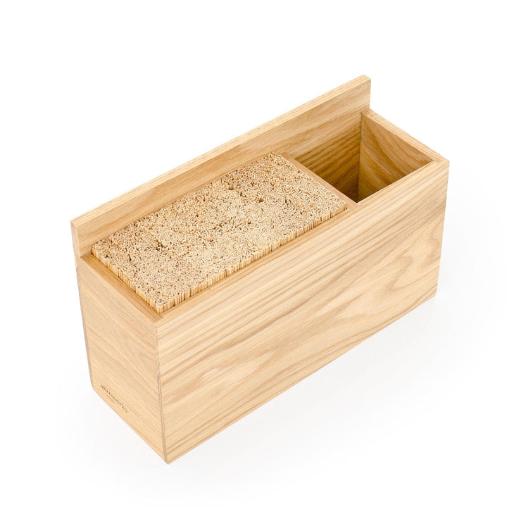WIREWORKS 10105 Oak Knife Utensils Block