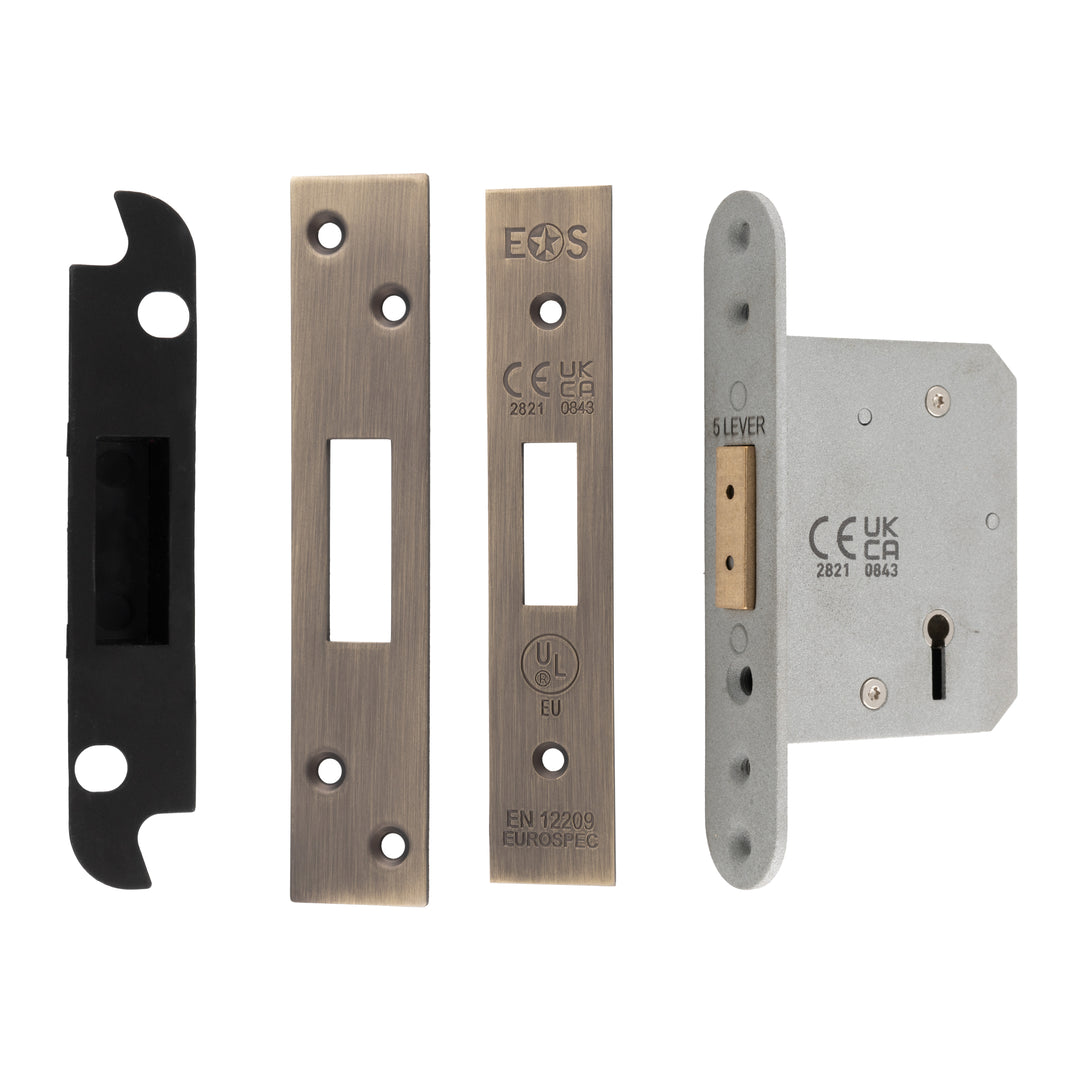 Carlisle Brass LDS5525 2½" 5 Lever Deadlock - 46/67mm