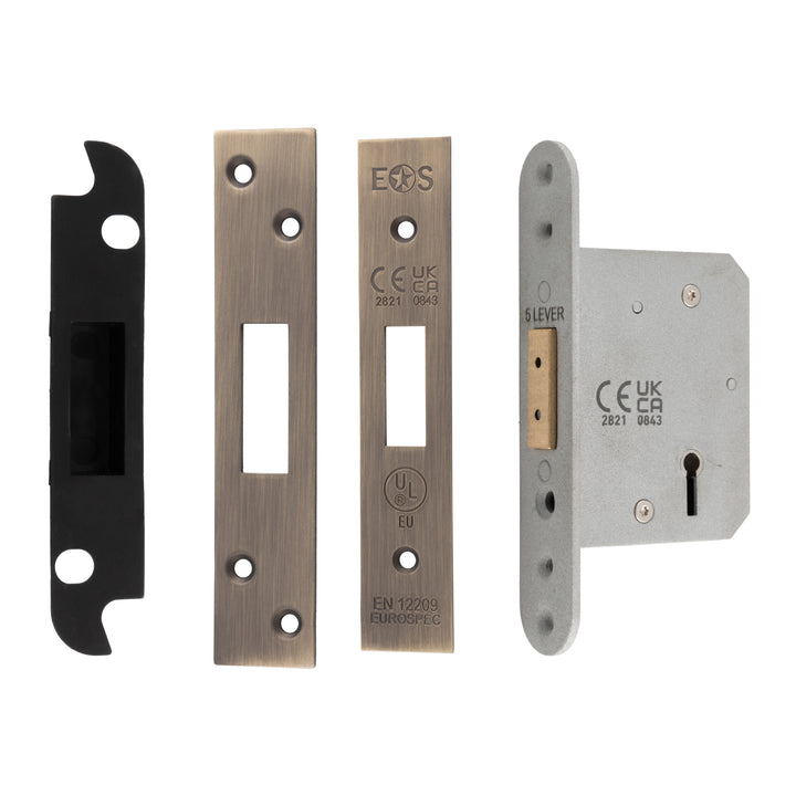 Carlisle Brass LDS5525 2½" 5 Lever Deadlock - 46/67mm