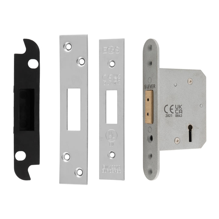 Carlisle Brass LDS5525 2½" 5 Lever Deadlock - 46/67mm