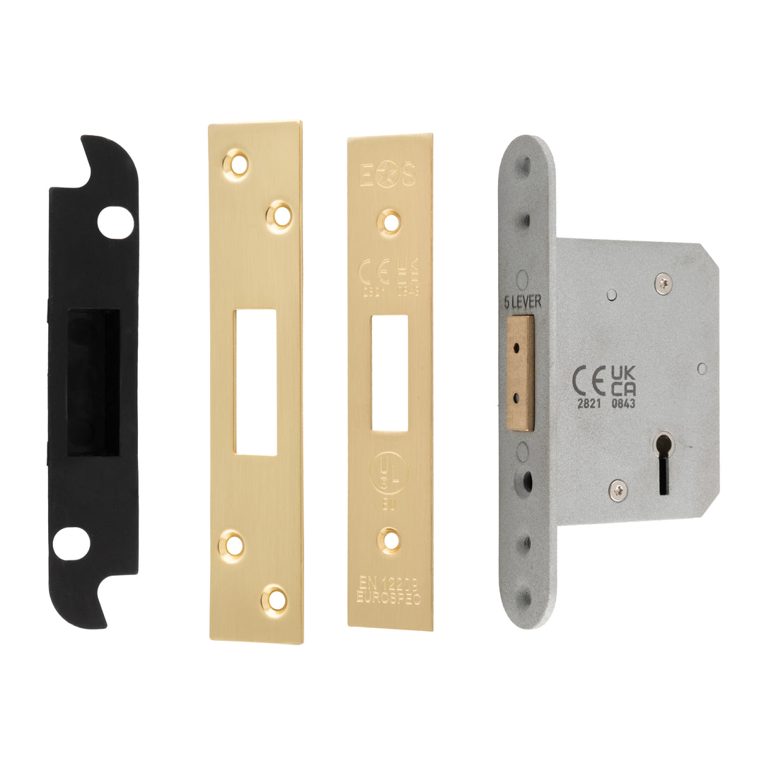 Carlisle Brass LDS5525 2½" 5 Lever Deadlock - 46/67mm
