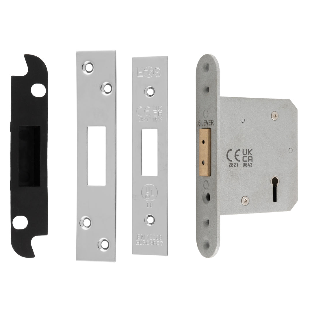 Carlisle Brass LDS5530 3" 5 Lever Deadlock - 57/78mm