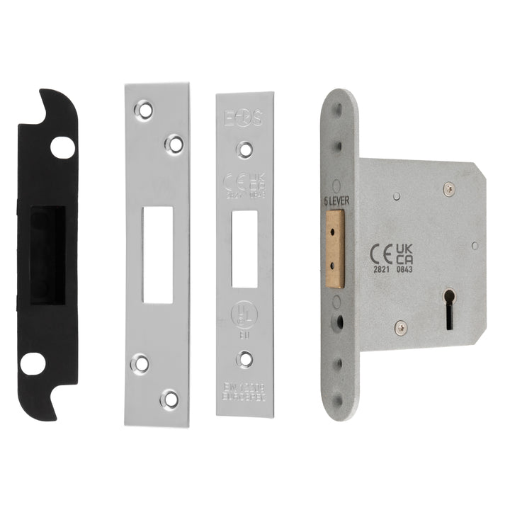 Carlisle Brass LDS5530 3" 5 Lever Deadlock - 57/78mm