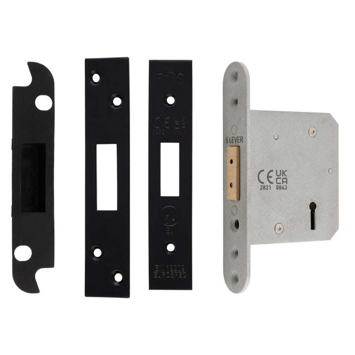 Carlisle Brass LDS5530 3" 5 Lever Deadlock - 57/78mm
