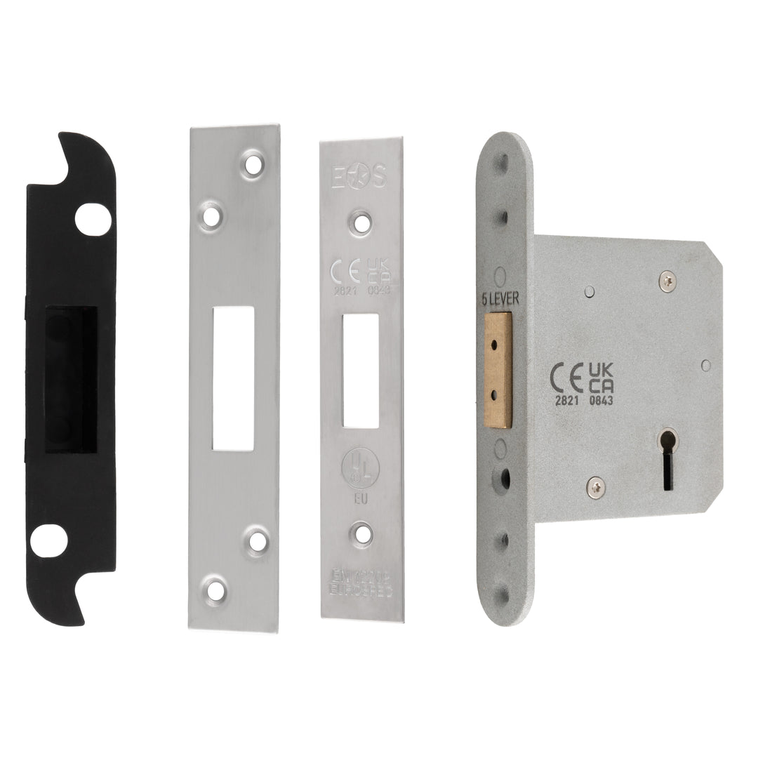 Carlisle Brass LDS5530 3" 5 Lever Deadlock - 57/78mm