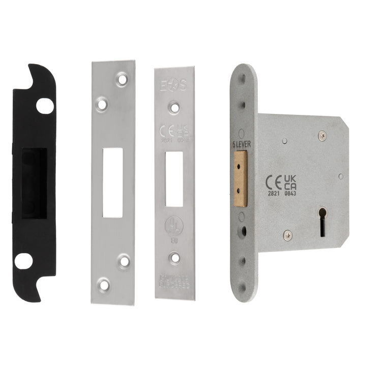 Carlisle Brass LDS5530 3" 5 Lever Deadlock - 57/78mm