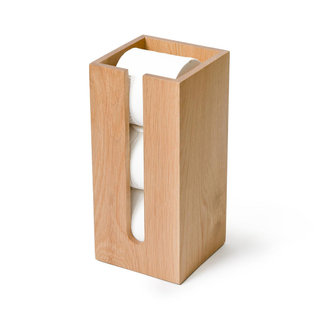 WIREWORKS 63111 Mezza Oak Toilet Roll Holder