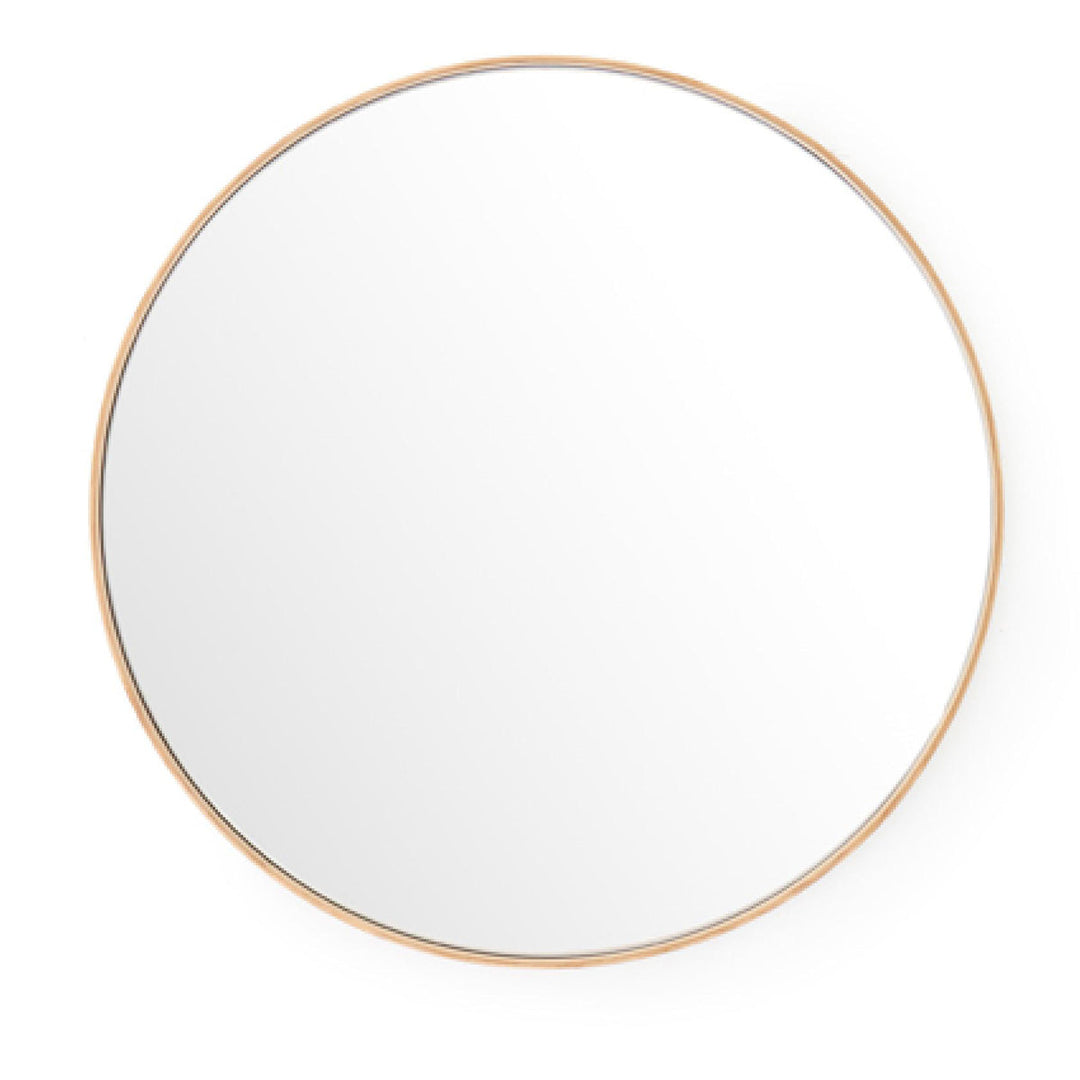 WIREWORKS 30031 Oak Glance Round Wall Mirror