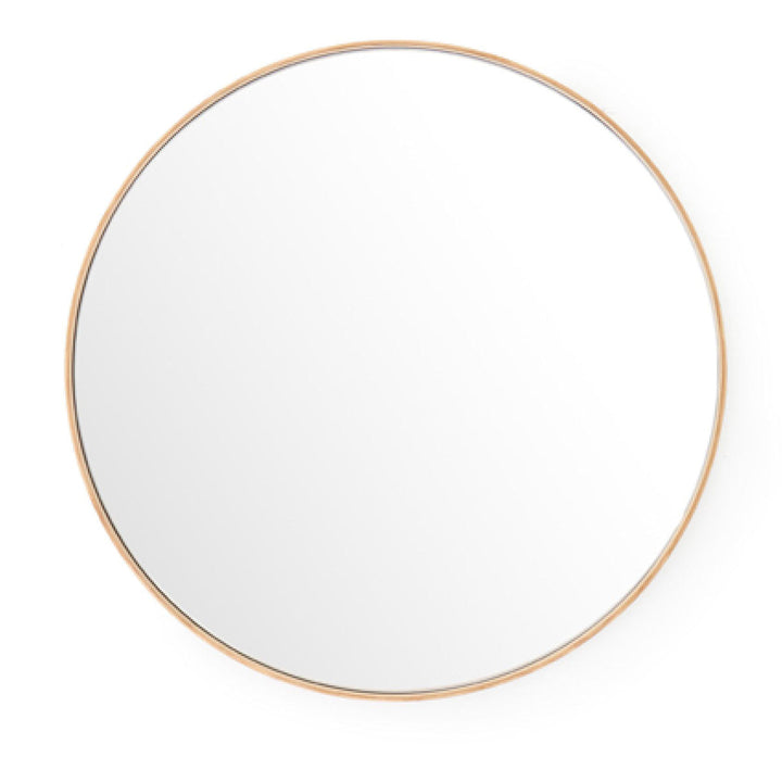 WIREWORKS 30031 Oak Glance Round Wall Mirror