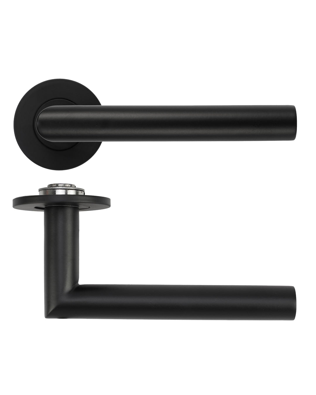 Zoo Hardware Rosso Tecnica RT010 Lugano Slim Lever Handle Set - itfitz