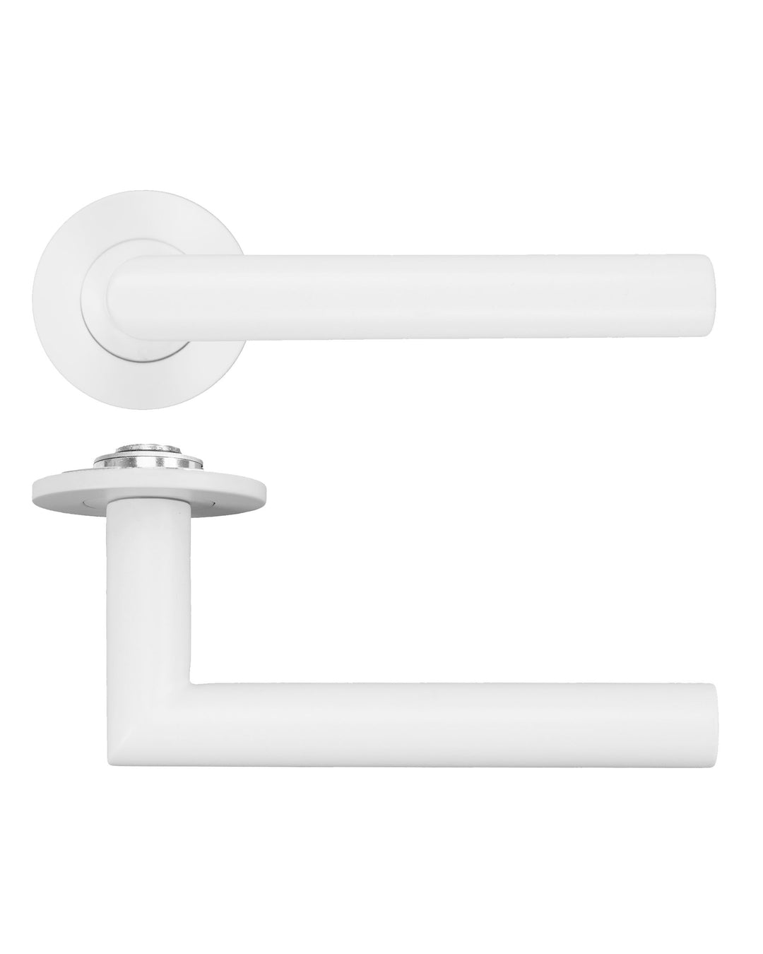 Zoo Hardware Rosso Tecnica RT010 Lugano Slim Lever Handle Set - itfitz