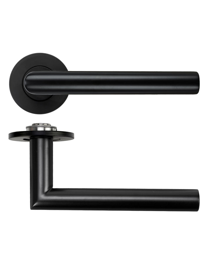 Zoo Hardware Rosso Tecnica RT010 Lugano Slim Lever Handle Set - itfitz