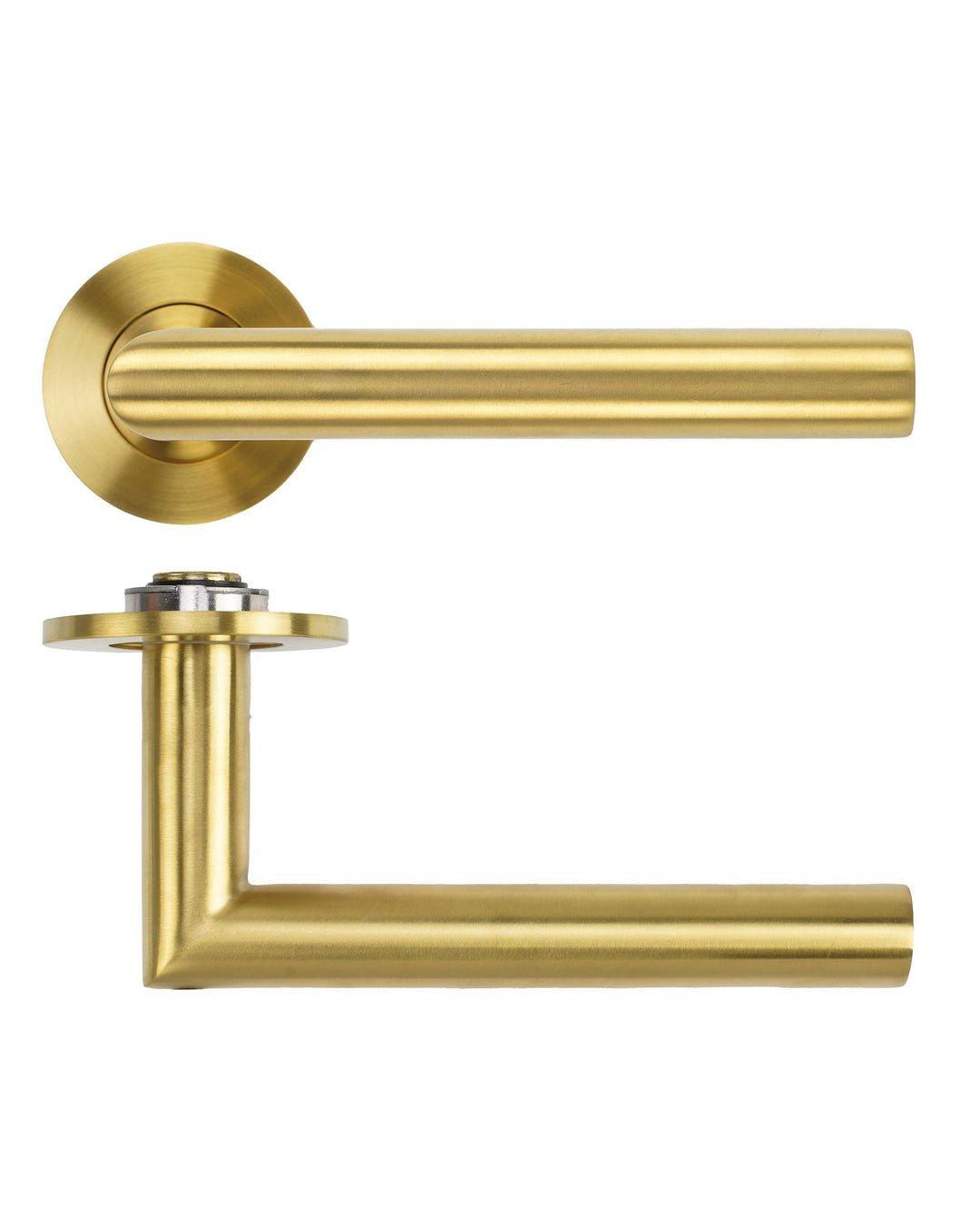 Zoo Hardware Rosso Tecnica RT010 Lugano Slim Lever Handle Set - itfitz